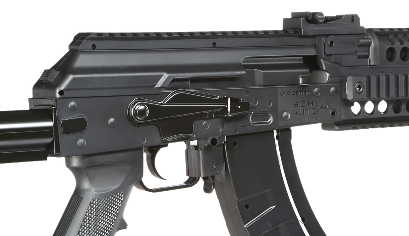 Crosman AK1 CO2-Luftgewehr Kal. 4,5 mm Stahl-BB schwarz inkl. Speedloader Bild 2