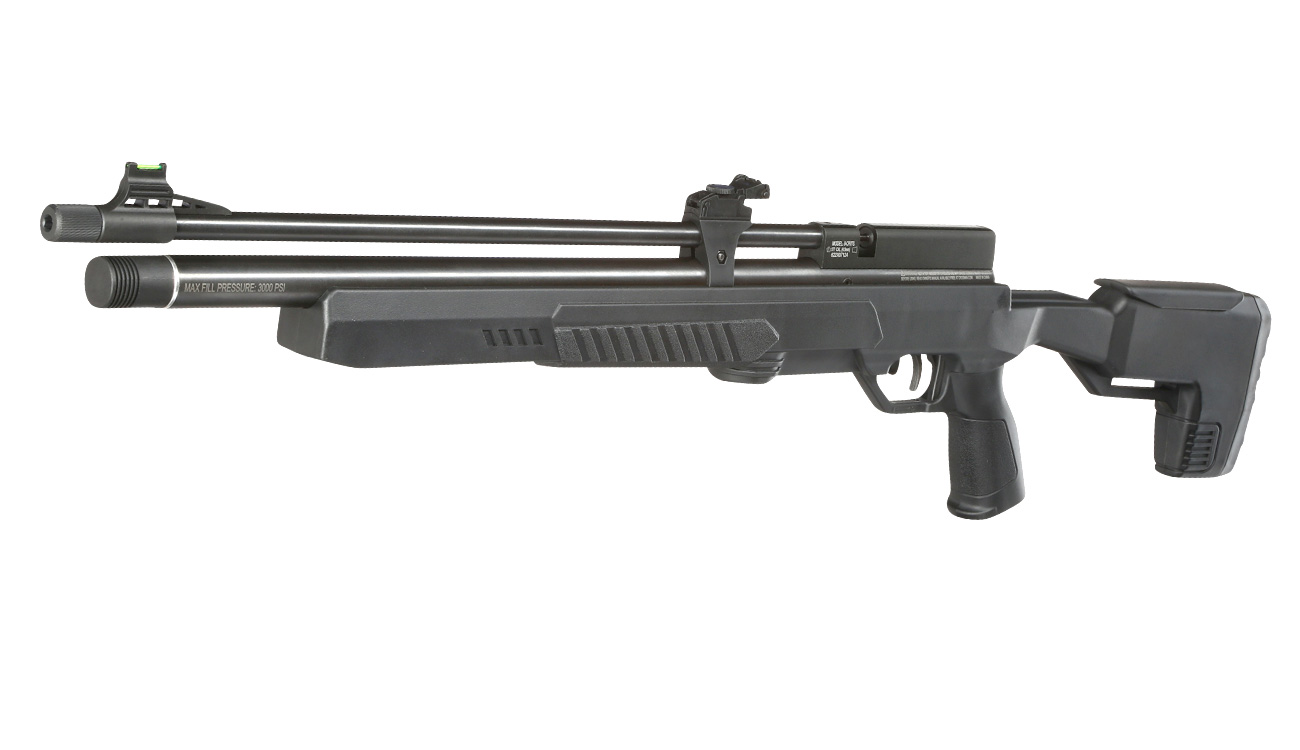 Crosman Icon PCP Pressluftgewehr Kal. 4,5mm Diabolo mit 12-Schuss Magazin schwarz Bild 1