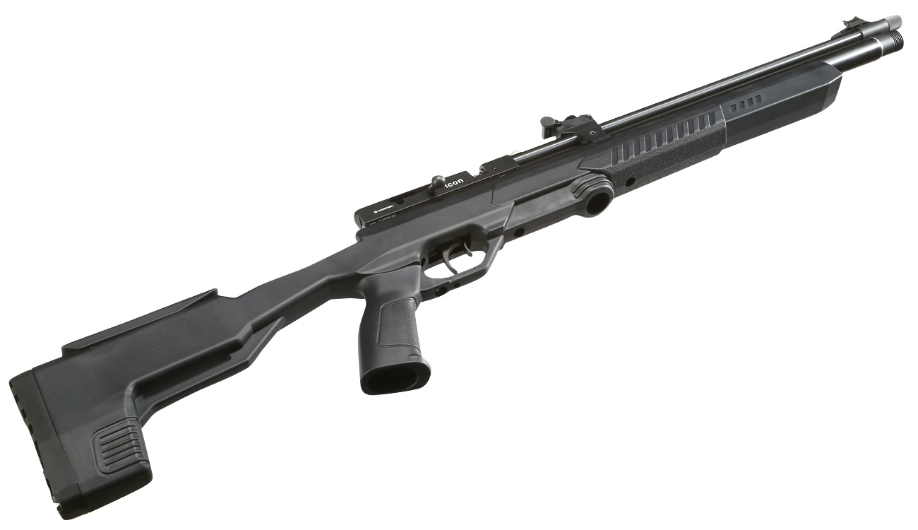 Crosman Icon PCP Pressluftgewehr Kal. 4,5mm Diabolo mit 12-Schuss Magazin schwarz Bild 10