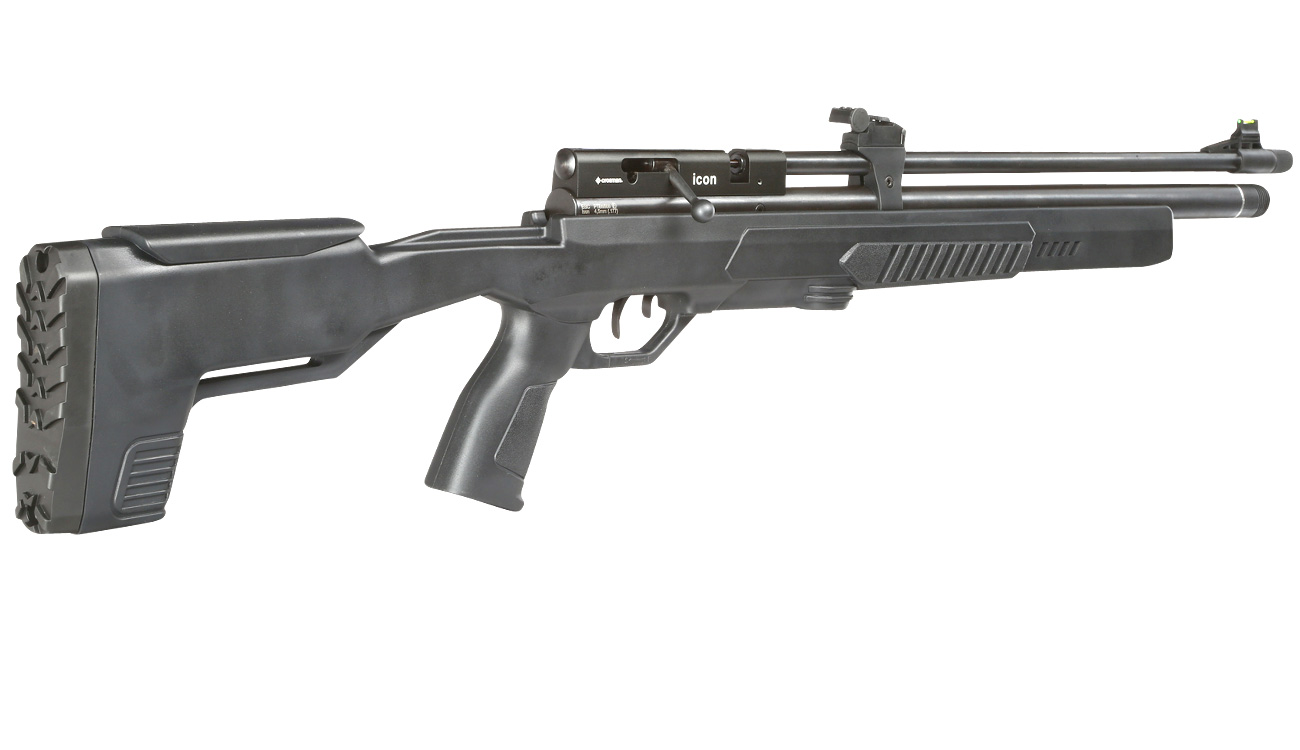 Crosman Icon PCP Pressluftgewehr Kal. 4,5mm Diabolo mit 12-Schuss Magazin schwarz Bild 5