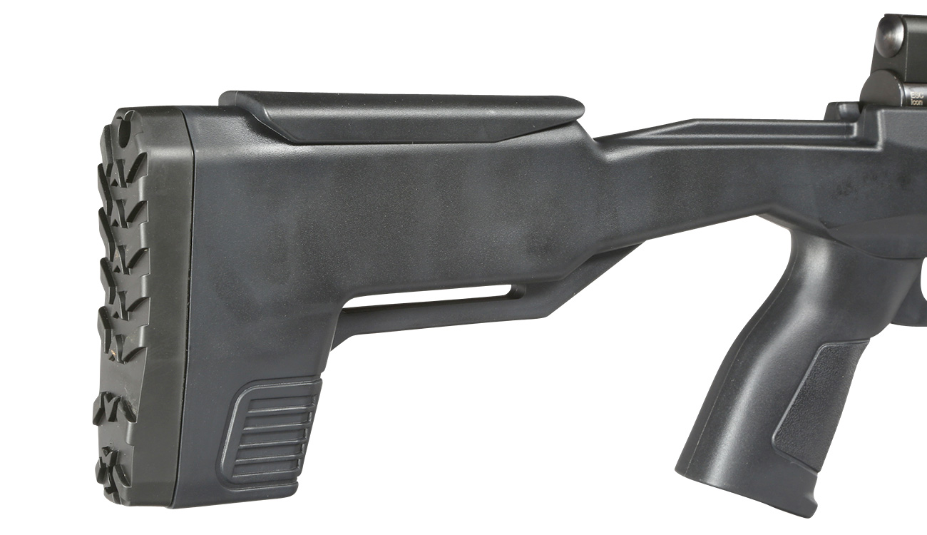 Crosman Icon PCP Pressluftgewehr Kal. 4,5mm Diabolo mit 12-Schuss Magazin schwarz Bild 6