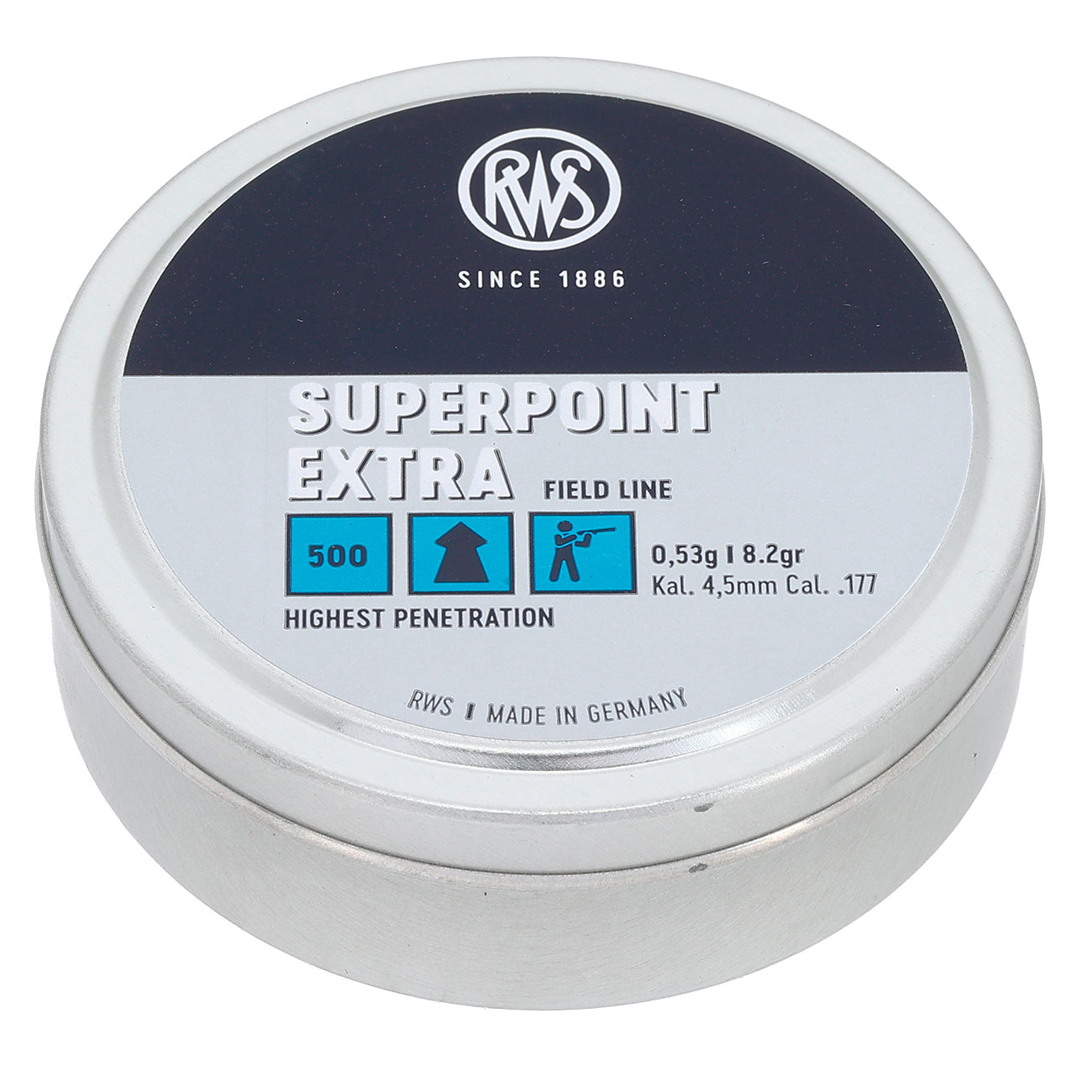 RWS Spitzkopf-Diabolos Superpoint Extra 4,5mm 500 Stck Bild 1