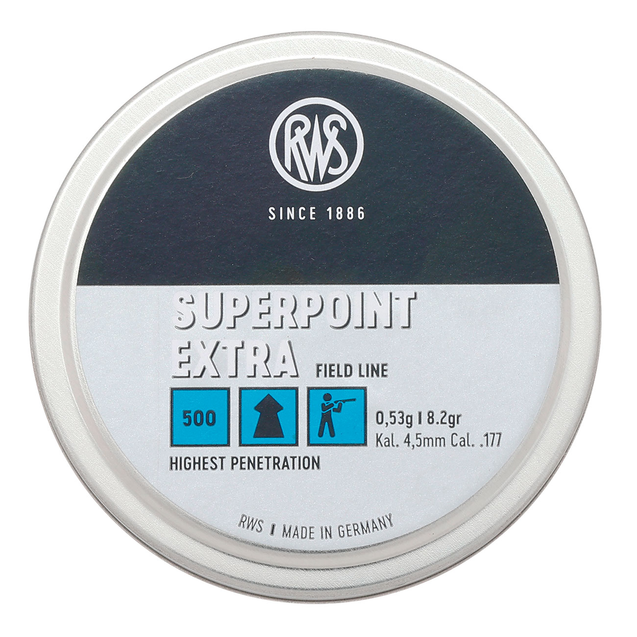RWS Spitzkopf-Diabolos Superpoint Extra 4,5mm 500 Stck Bild 4