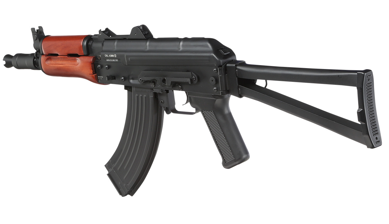 Kalashnikov AKS74U 4,5mm BB CO2 Luftgewehr Vollmetall mit Klappschaft Bild 2