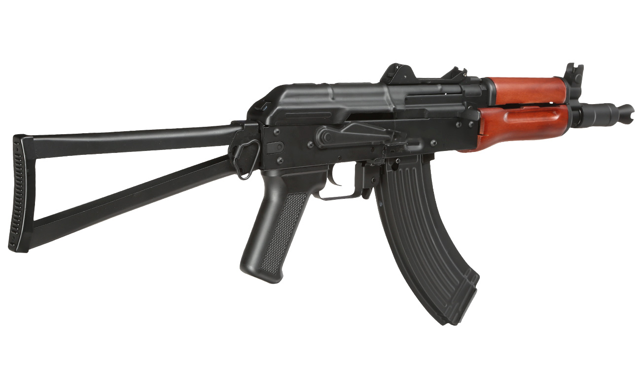 Kalashnikov AKS74U 4,5mm BB CO2 Luftgewehr Vollmetall mit Klappschaft Bild 8
