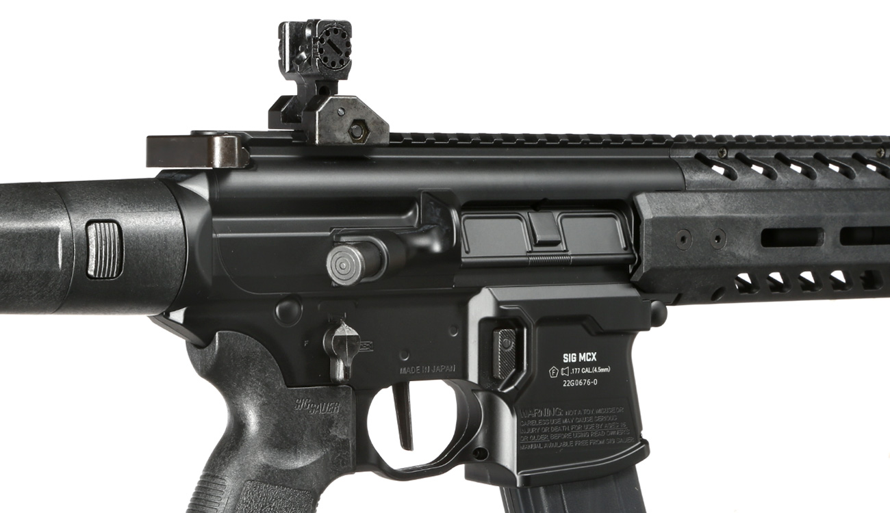 Sig Sauer MCX Gen. 2 CO2 Luftgewehr 4,5mm Diabolo schwarz Bild 2