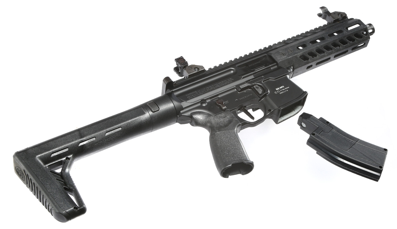 Sig Sauer MPX Gen. 2 CO2-Luftgewehr Kal. 4,5mm Diabolo schwarz Bild 10