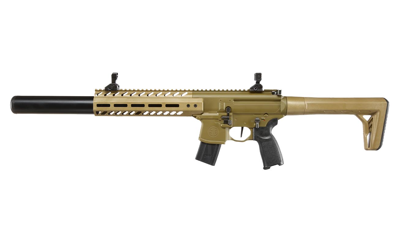 Sig Sauer MCX Gen. 2 CO2 Luftgewehr 4,5mm Diabolo FDE