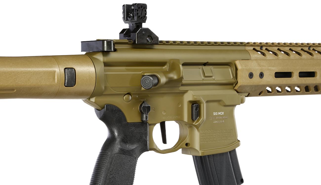 Sig Sauer MCX Gen. 2 CO2 Luftgewehr 4,5mm Diabolo FDE Bild 2