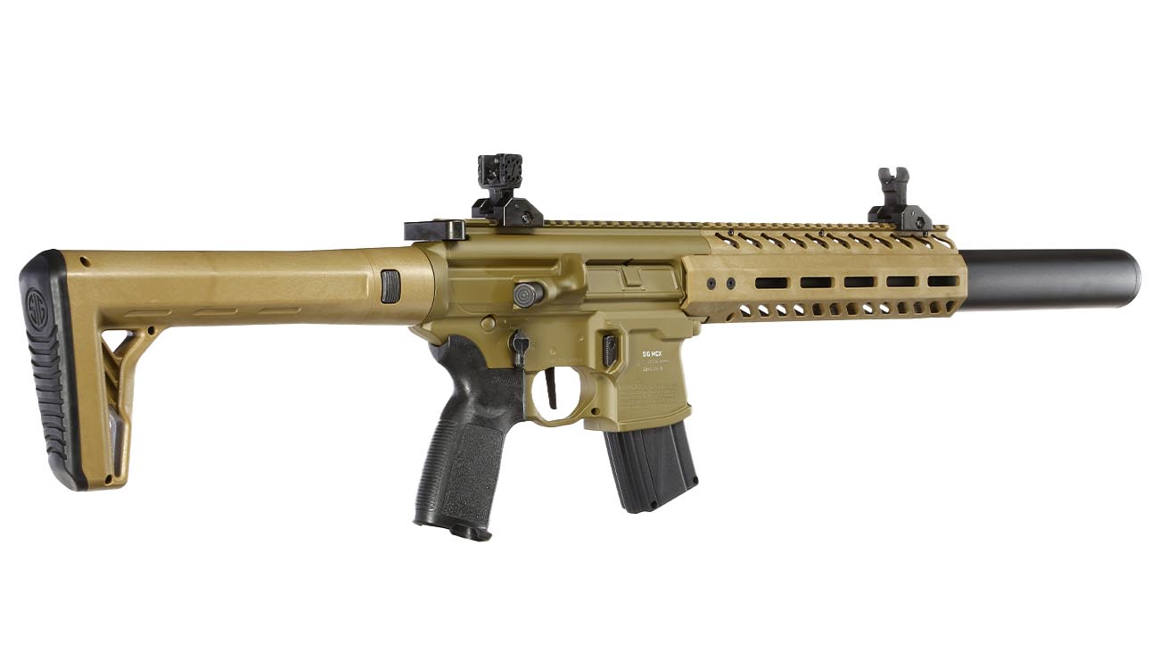 Sig Sauer MCX Gen. 2 CO2 Luftgewehr 4,5mm Diabolo FDE Bild 4