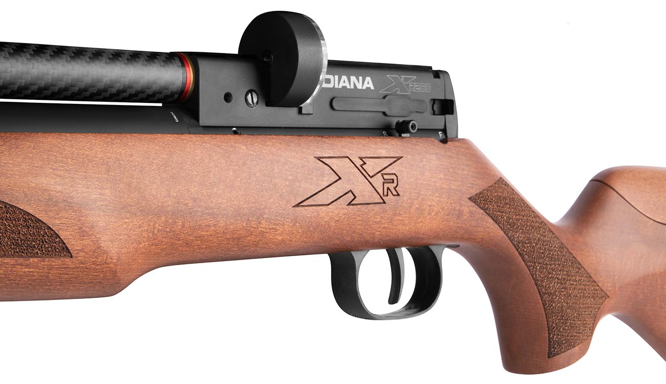 Diana XR200 PCP Pressluftgewehr Premium Kal. 4,5 mm Diabolo mit 14-Schuss Magazin u. Twin-Shot-Tray inkl. Waffenkoffer Bild 8