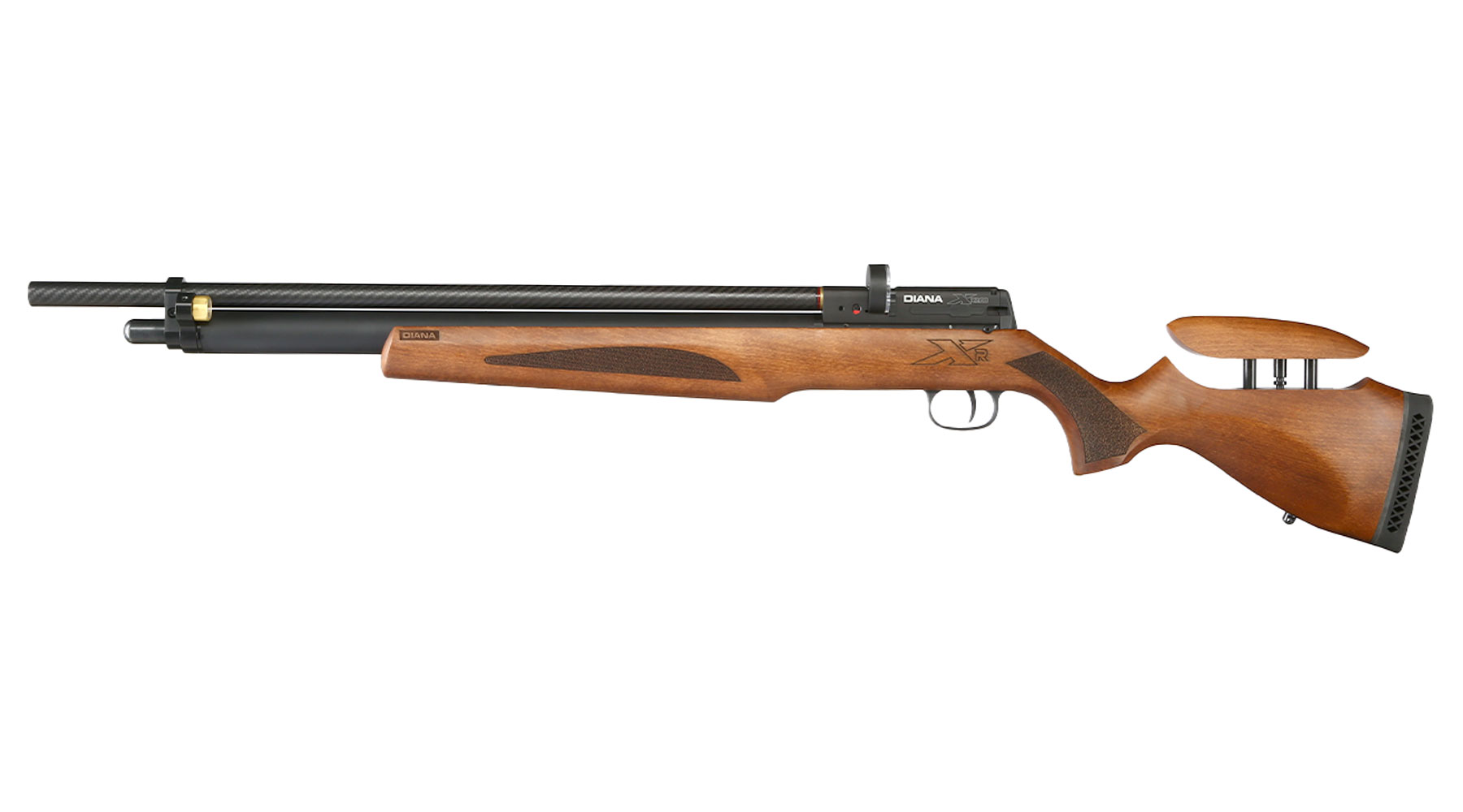 Diana XR200 Premium PCP Pressluftgewehr Kal. 4,5 mm Diabolo Holzschaft mehrschssig inkl. Waffenkoffer