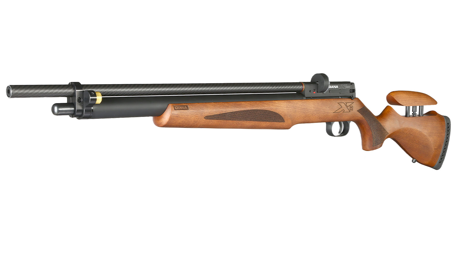 Diana XR200 Premium PCP Pressluftgewehr Kal. 4,5 mm Diabolo Holzschaft mehrschssig inkl. Waffenkoffer Bild 1