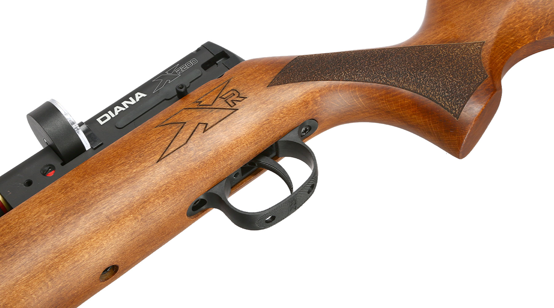 Diana XR200 Premium PCP Pressluftgewehr Kal. 4,5 mm Diabolo Holzschaft mehrschssig inkl. Waffenkoffer Bild 8