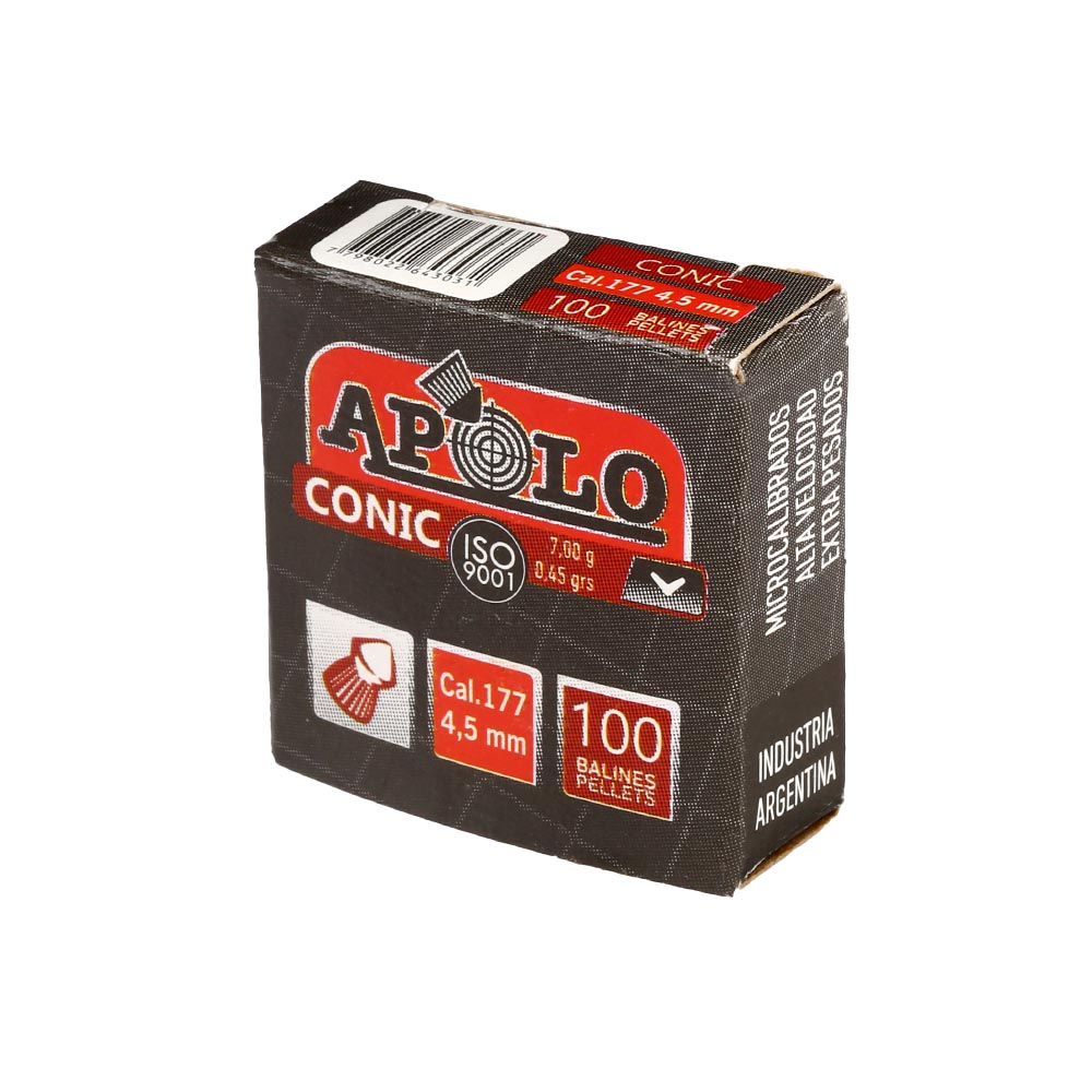 Apolo Diabolos Conic Kal. 4,5 mm Spitzkopf 100er Packung Bild 1