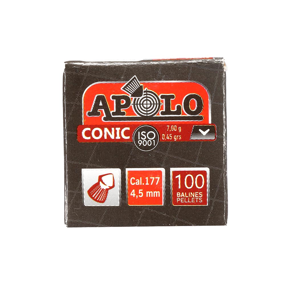 Apolo Diabolos Conic Kal. 4,5 mm Spitzkopf 100er Packung Bild 2