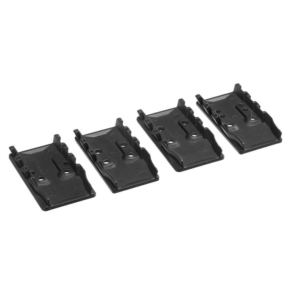 Umarex Adapterplatten Set fr Walther PDP T4E RAM Pistolen und Walther PDP 4,5 mm / 6mm BB Pistolen Bild 1