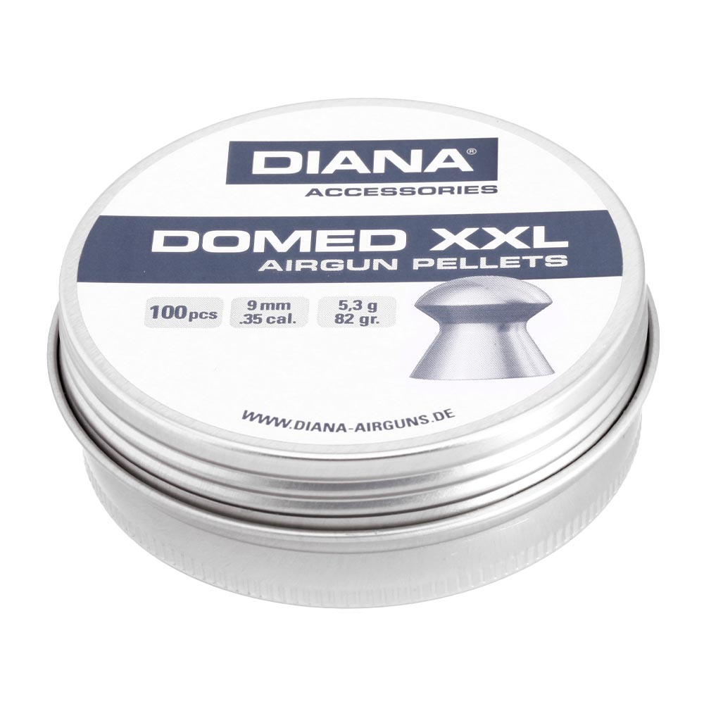 Diana Domed XXL Diabolo Kal. 9 mm Rundkopf 5,3 g 100er Dose Bild 1