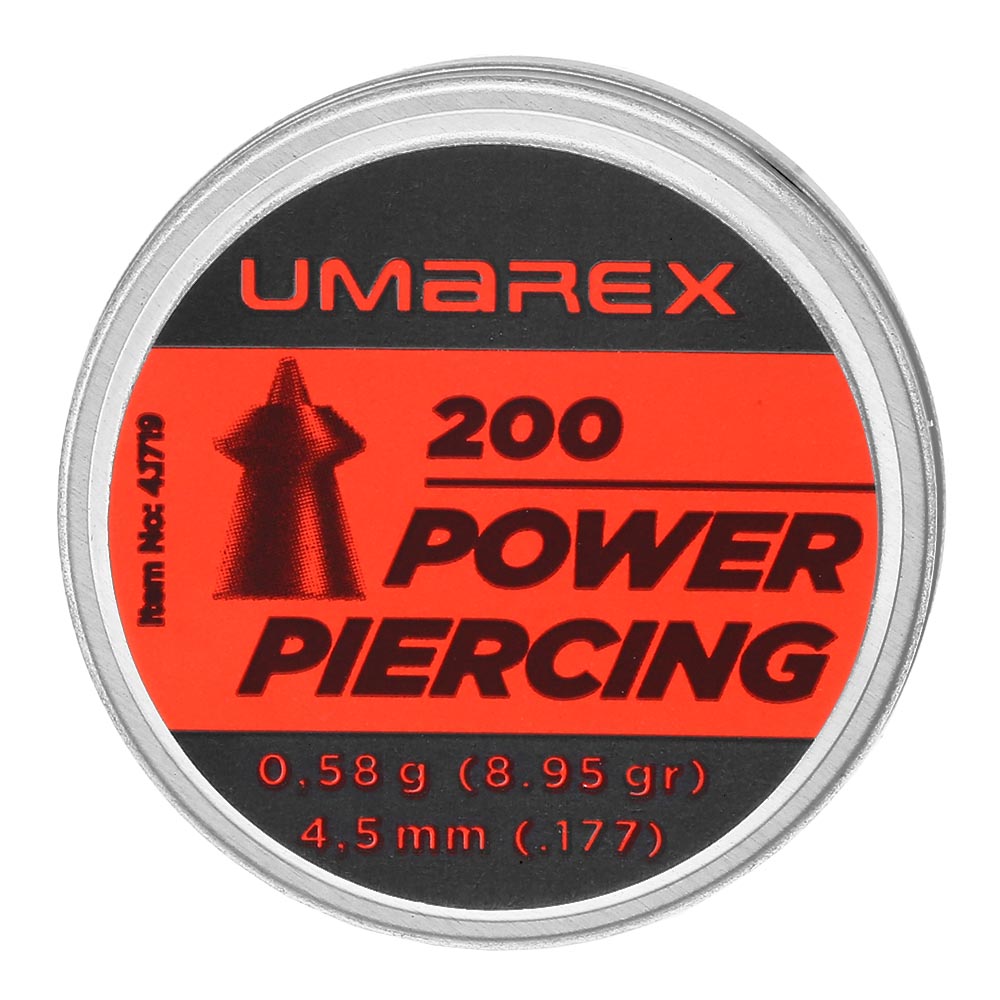 Umarex Power Piercing Diabolo Spitzkopf Kal. 4,5mm 0,58 g 200er Dose Bild 3