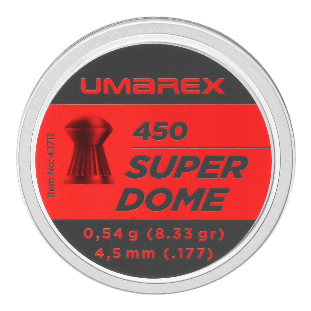Umarex Superdome Diabolo Rundkopf Kal. 4,5mm 0,54 g 450er Dose Bild 3