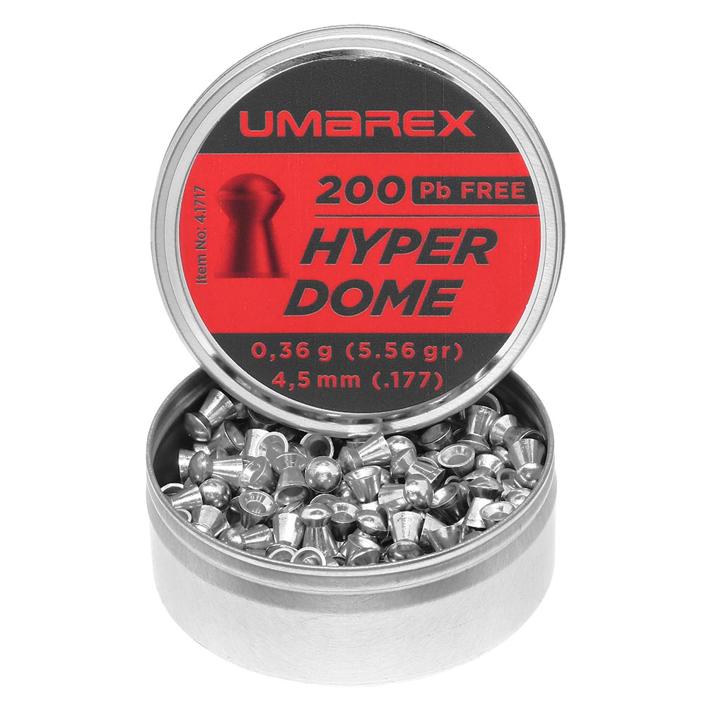 Umarex Hyperdome Diabolo Rundkopf Kal. 4,5mm 0,36 g 200er Dose