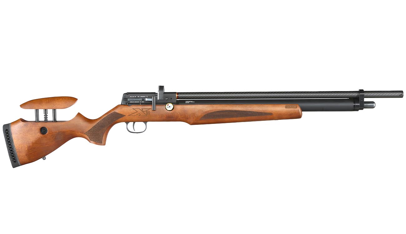Diana XR200 Premium PCP Pressluftgewehr Kal. 5,5 mm Diabolo mehrschssig Holzschaft inkl. Waffenkoffer Bild 2