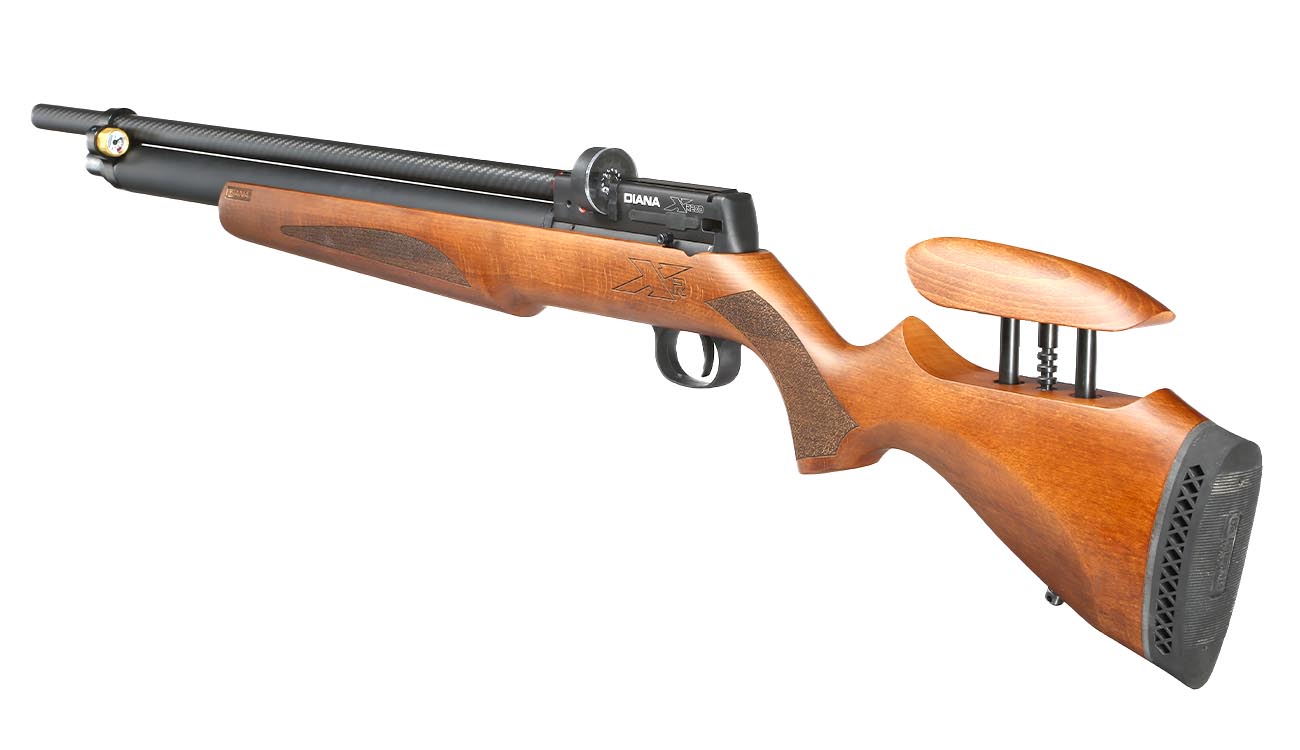 Diana XR200 Premium PCP Pressluftgewehr Kal. 5,5 mm Diabolo mehrschssig Holzschaft inkl. Waffenkoffer Bild 3