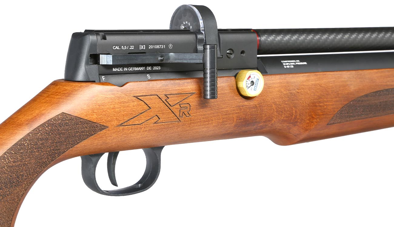 Diana XR200 Premium PCP Pressluftgewehr Kal. 5,5 mm Diabolo mehrschssig Holzschaft inkl. Waffenkoffer Bild 5