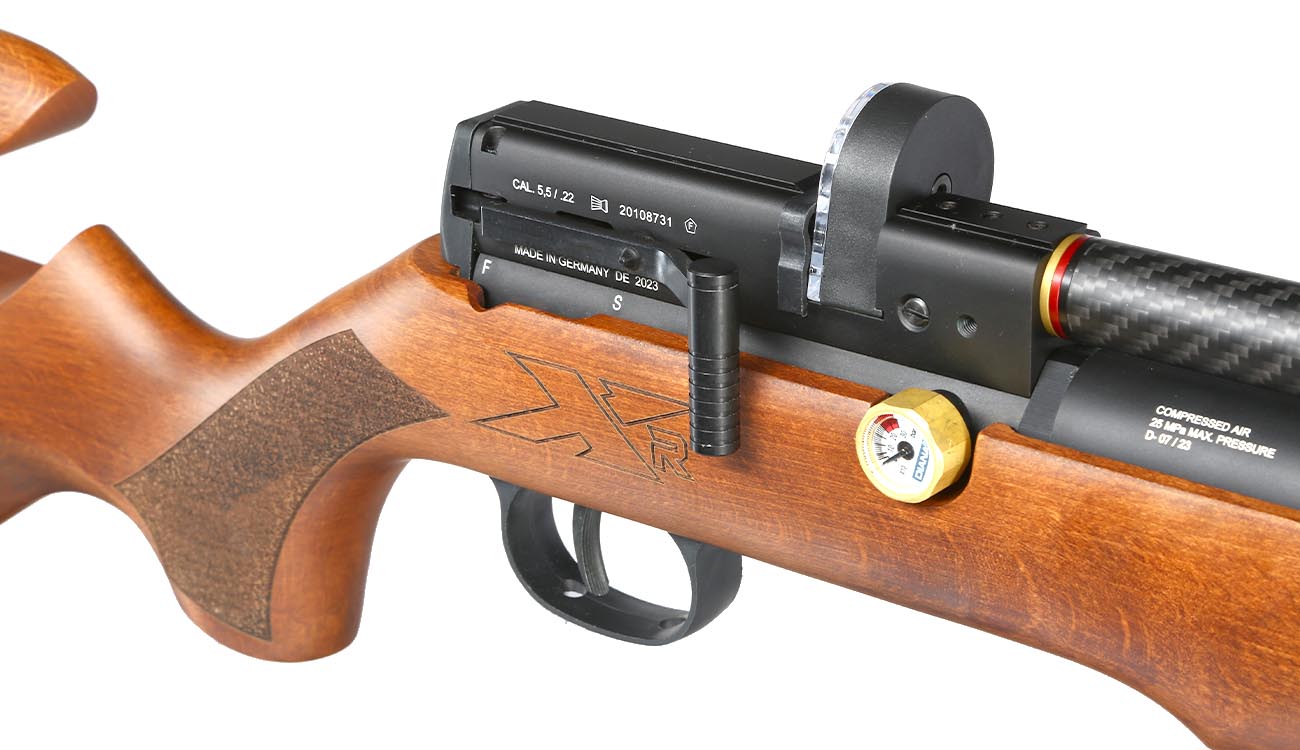 Diana XR200 PCP Pressluftgewehr Premium Kal. 5,5 mm Diabolo mit 12-Schuss Magazin u. Twin-Shot-Tray inkl. Waffenkoffer Bild 6