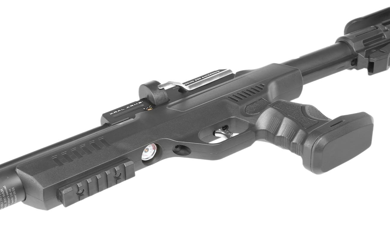Kral Arms Puncher NP-01 Pressluftpistole Kal. 4,5 mm Diabolo schwarz inkl. Transportkoffer, 2 x Magazine, One-Shot-Tray und Quic Bild 10