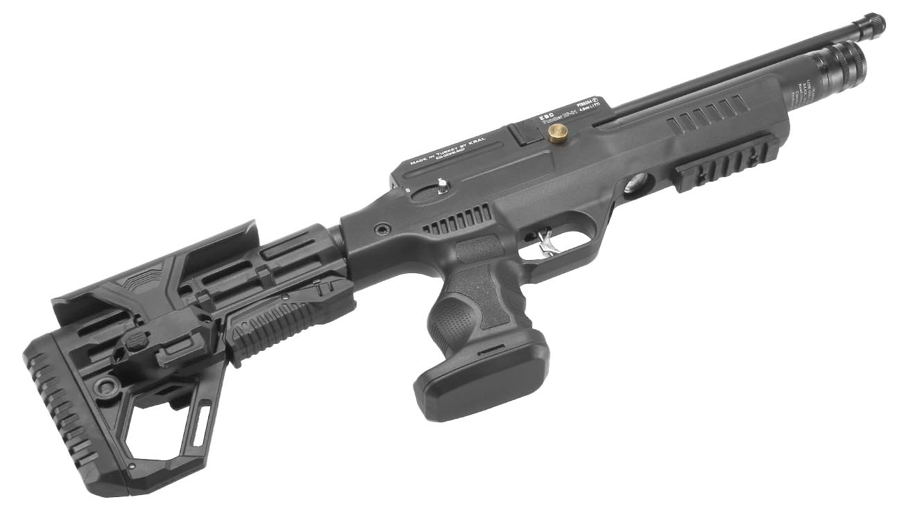 Kral Arms Puncher NP-01 Pressluftpistole Kal. 4,5 mm Diabolo schwarz inkl. Transportkoffer, 2 x Magazine, One-Shot-Tray und Quic Bild 8
