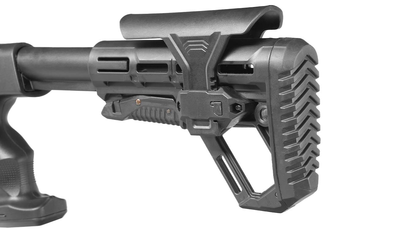 Kral Arms Puncher NP-03 Pressluftgewehr Kal. 5,5 mm Diabolo schwarz inkl. 2 x Magazine, One-Shot-Tray und Quickfill-Adapter Bild 7