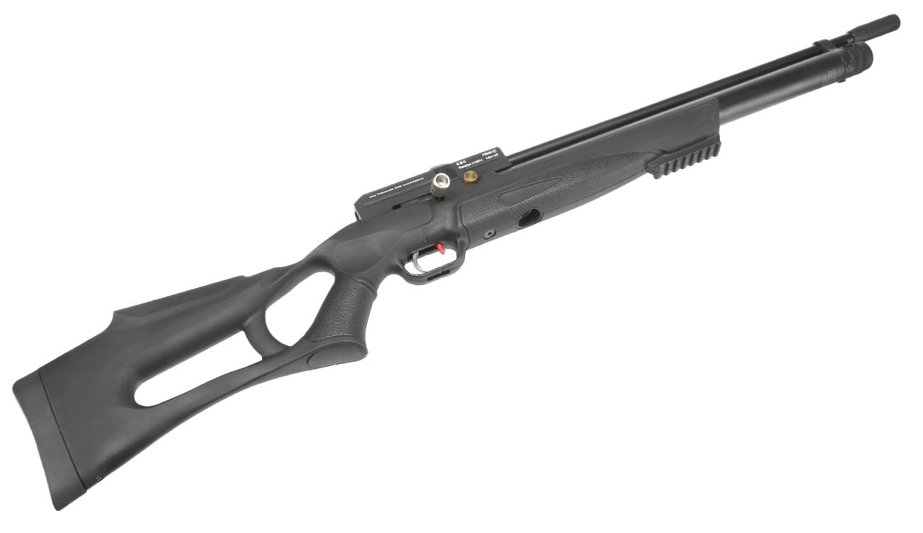 Kral Arms Puncher Nish S Pressluftgewehr Kal. 5,5 mm Diabolo schwarz inkl. 2 x Magazine, One-Shot-Tray und Quickfill-Adapter Bild 8