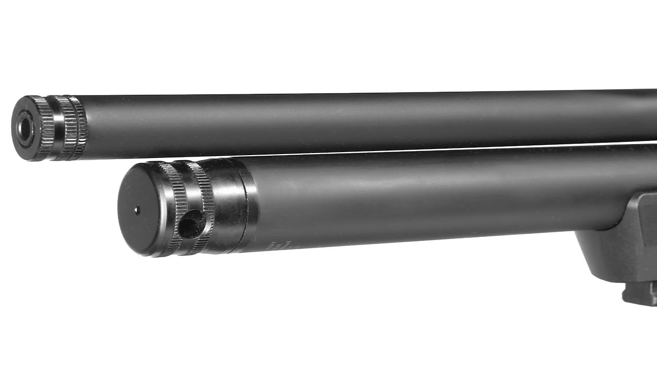 Kral Arms Puncher NP-03 Pressluftgewehr Kal. 4,5 mm Diabolo schwarz inkl. 2 x Magazine, One-Shot-Tray und Quickfill-Adapter Bild 10