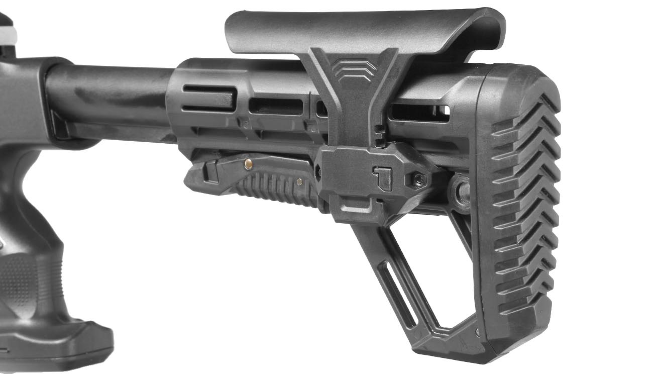 Kral Arms Puncher NP-03 Pressluftgewehr Kal. 4,5 mm Diabolo schwarz inkl. 2 x Magazine, One-Shot-Tray und Quickfill-Adapter Bild 7