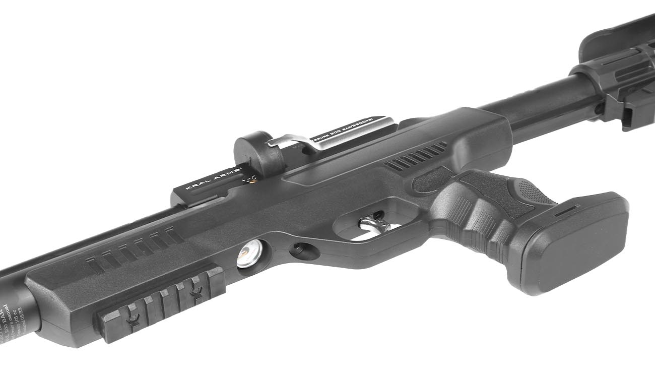 Kral Arms Puncher NP-01 Pressluftpistole Kal. 5,5 mm Diabolo schwarz inkl. Transportkoffer, 2 x Magazine, One-Shot-Tray und Quic Bild 10