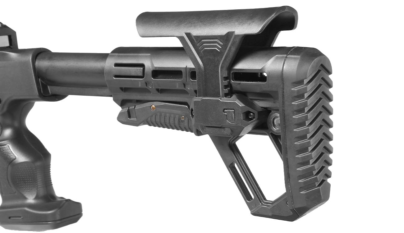 Kral Arms Puncher NP-01 Pressluftpistole Kal. 5,5 mm Diabolo schwarz inkl. Transportkoffer, 2 x Magazine, One-Shot-Tray und Quic Bild 7