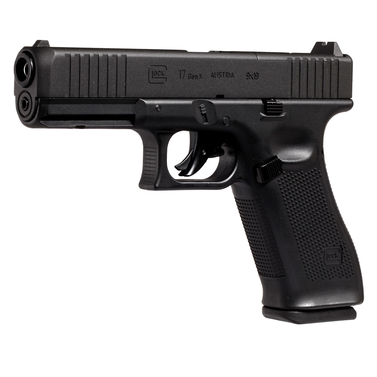 Glock 17 Gen5 MOS CO2 Luftpistole Blowback Kal. 4,5mm Diabolo Metallschlitten schwarz Bild 1