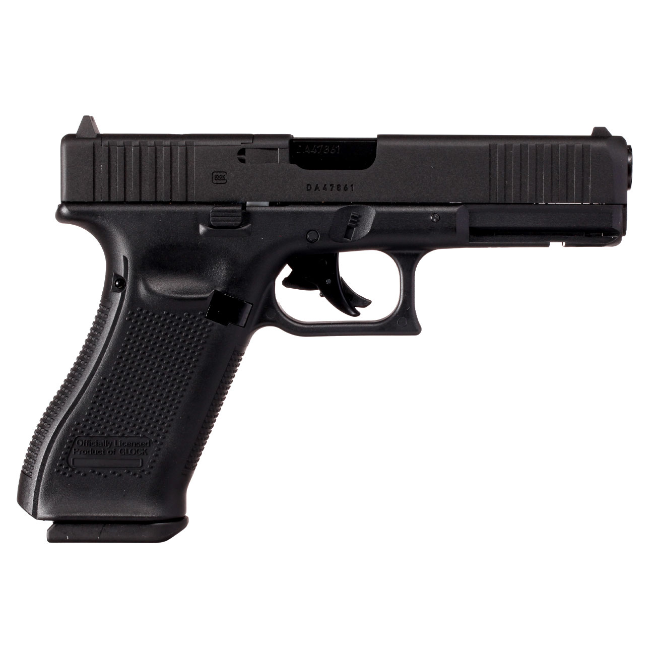 Glock 17 Gen5 MOS CO2-Luftpistole Blowback Kal. 4,5mm Diabolo Metallschlitten schwarz Bild 3