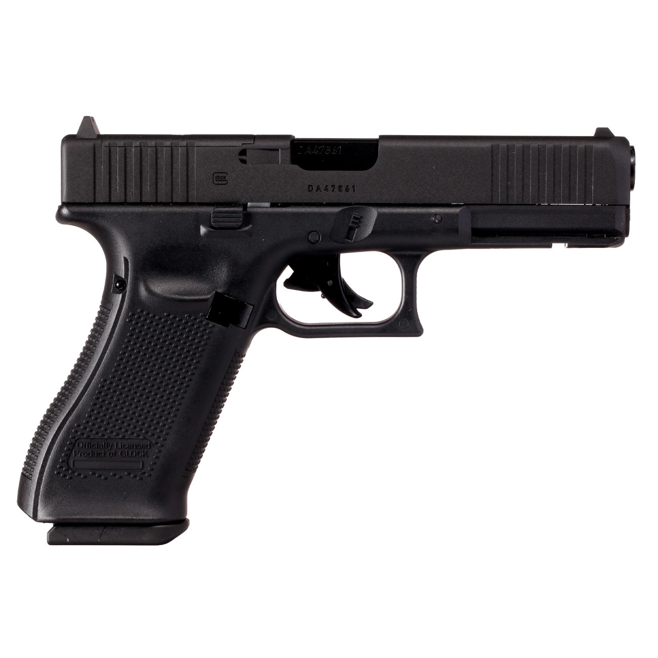 Glock 17 Gen5 MOS CO2 Luftpistole Blowback Kal. 4,5mm Diabolo Metallschlitten schwarz Bild 3