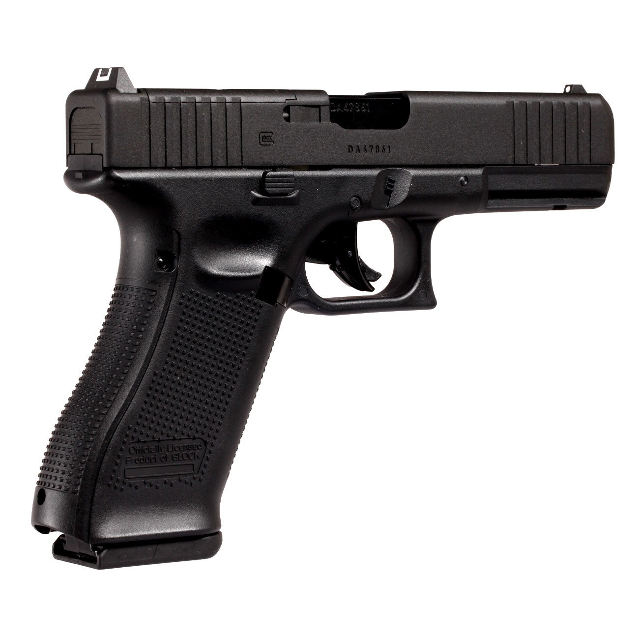 Glock 17 Gen5 MOS CO2 Luftpistole Blowback Kal. 4,5mm Diabolo Metallschlitten schwarz Bild 8
