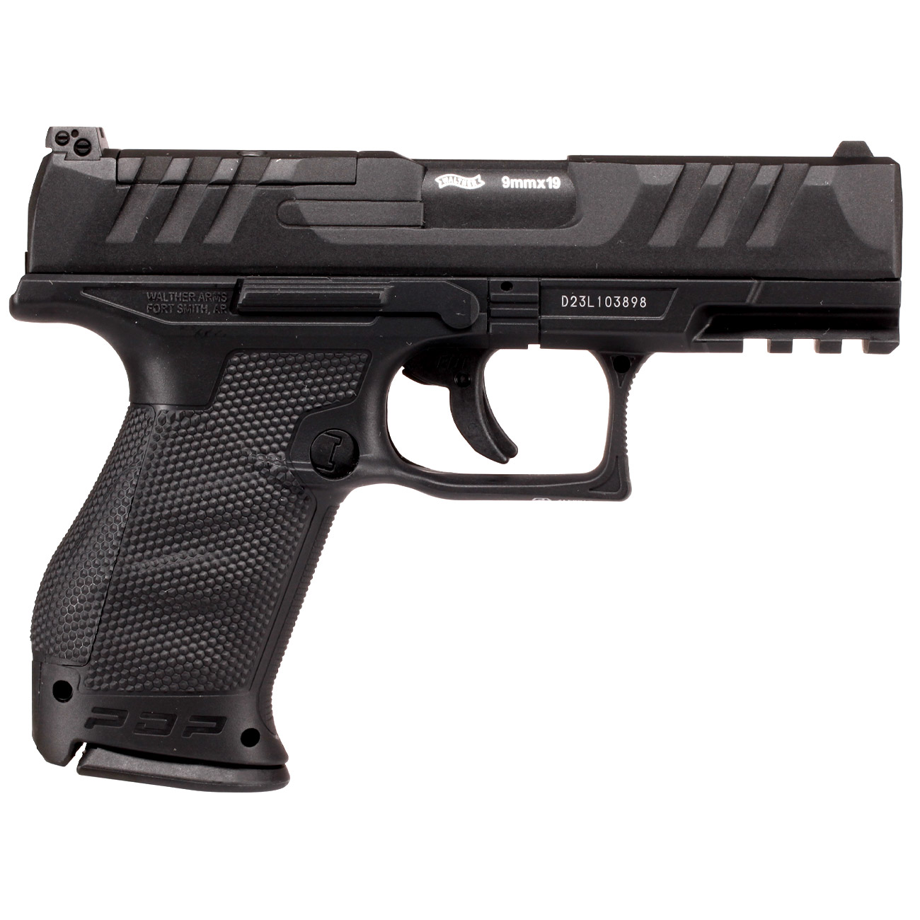 Walther PDP Compact 4 CO2 Luftpistole Kal. 4,5mm BB Non Blowback Metallschlitten schwarz Bild 3