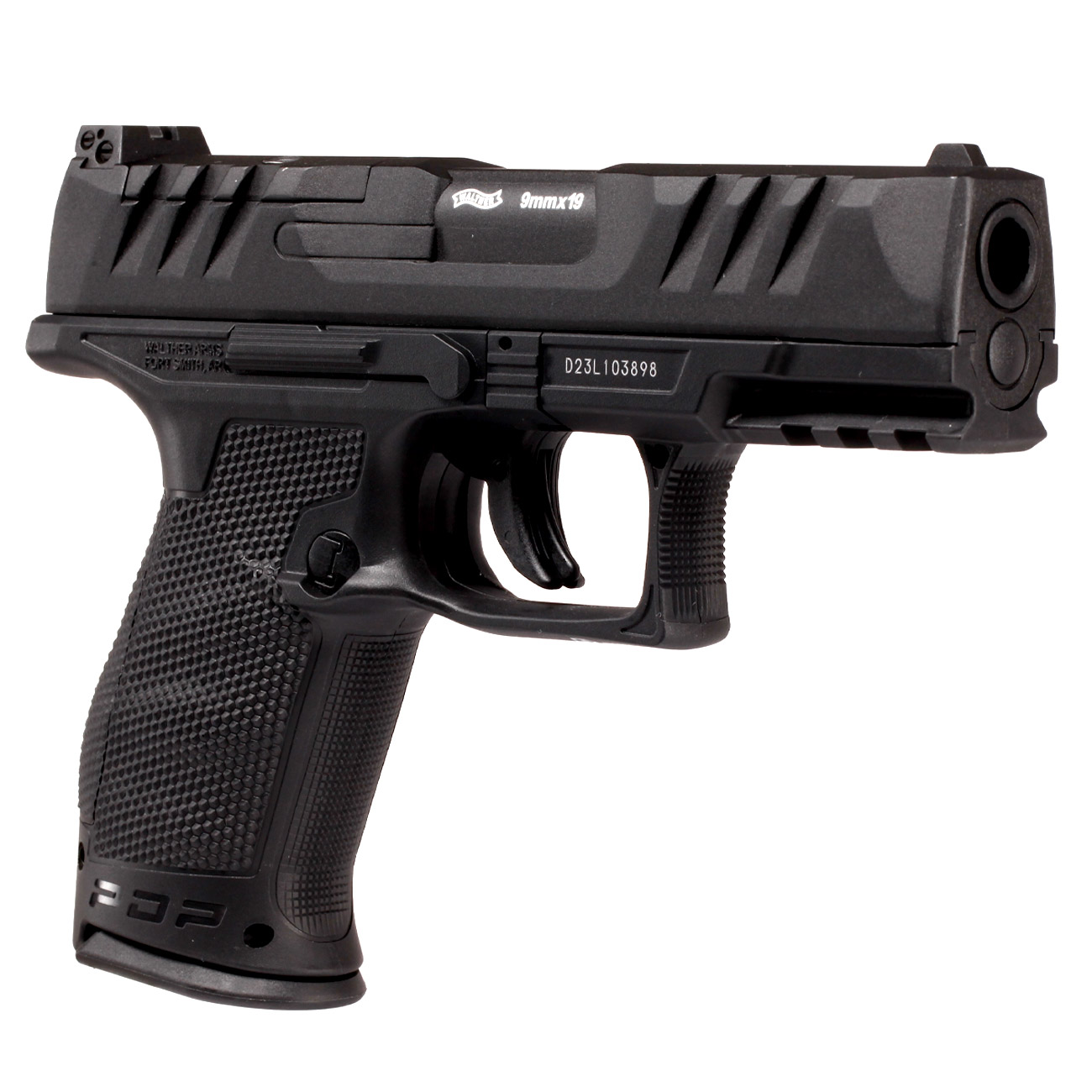 Walther PDP Compact 4 CO2 Luftpistole Kal. 4,5mm BB Non Blowback Metallschlitten schwarz Bild 6