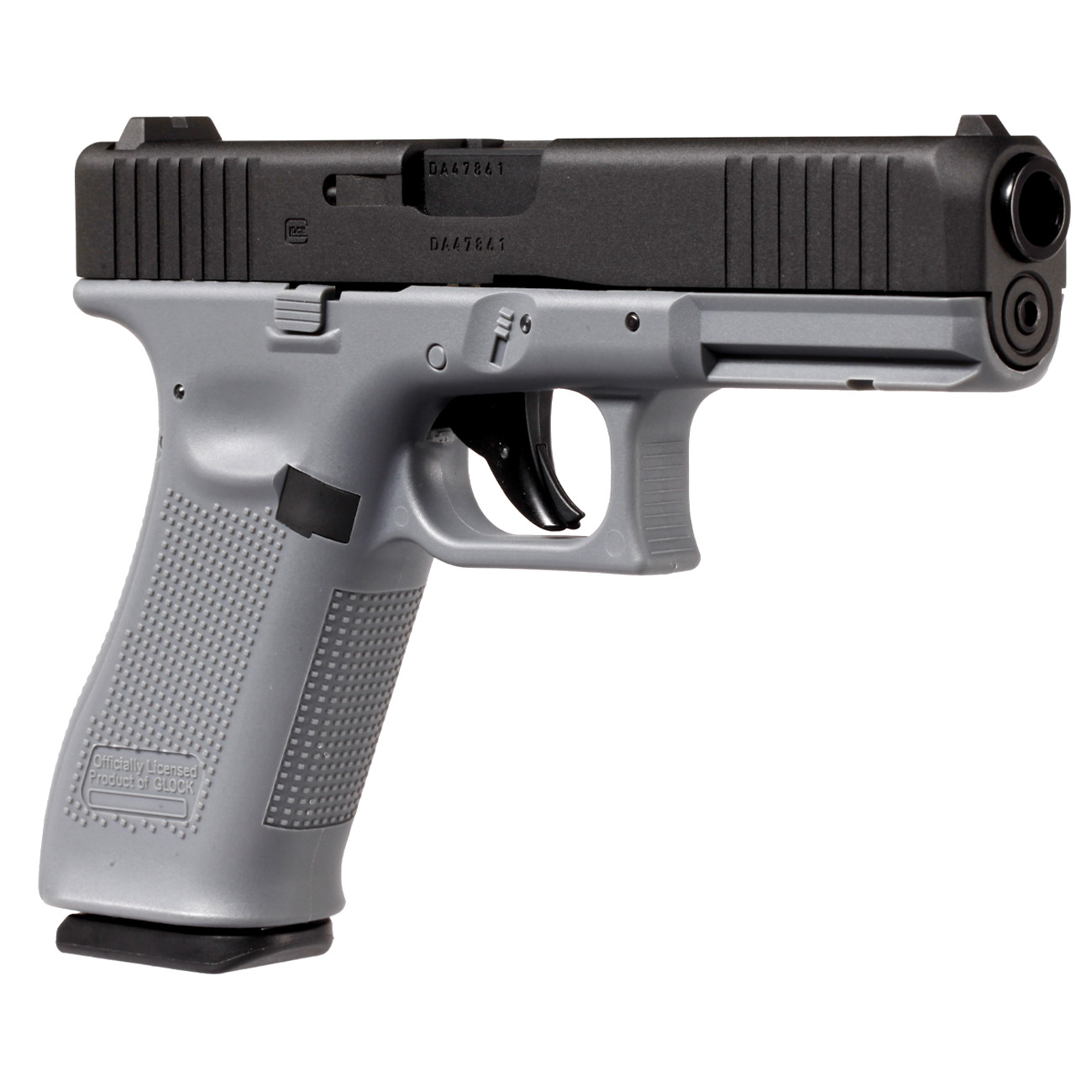 Glock 17 Gen5 Luftpistole CO2-Blowback Kal. 4,5 mm Stahl-BB Metallschlitten Tungsten Grey Bild 7
