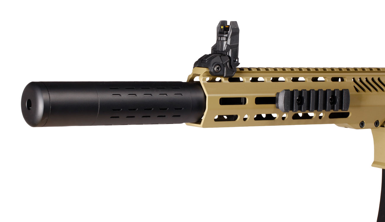 KLI Venator MK2 S-AEG Luftgewehr Vollmetall Kal. 4,5mm Stahl-BB desert Bild 5