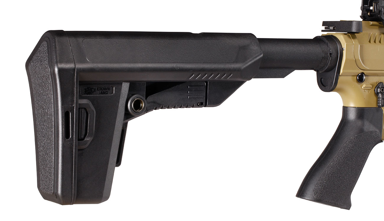 KLI Venator MK2 S-AEG Luftgewehr Vollmetall Kal. 4,5mm Stahl-BB desert Bild 8