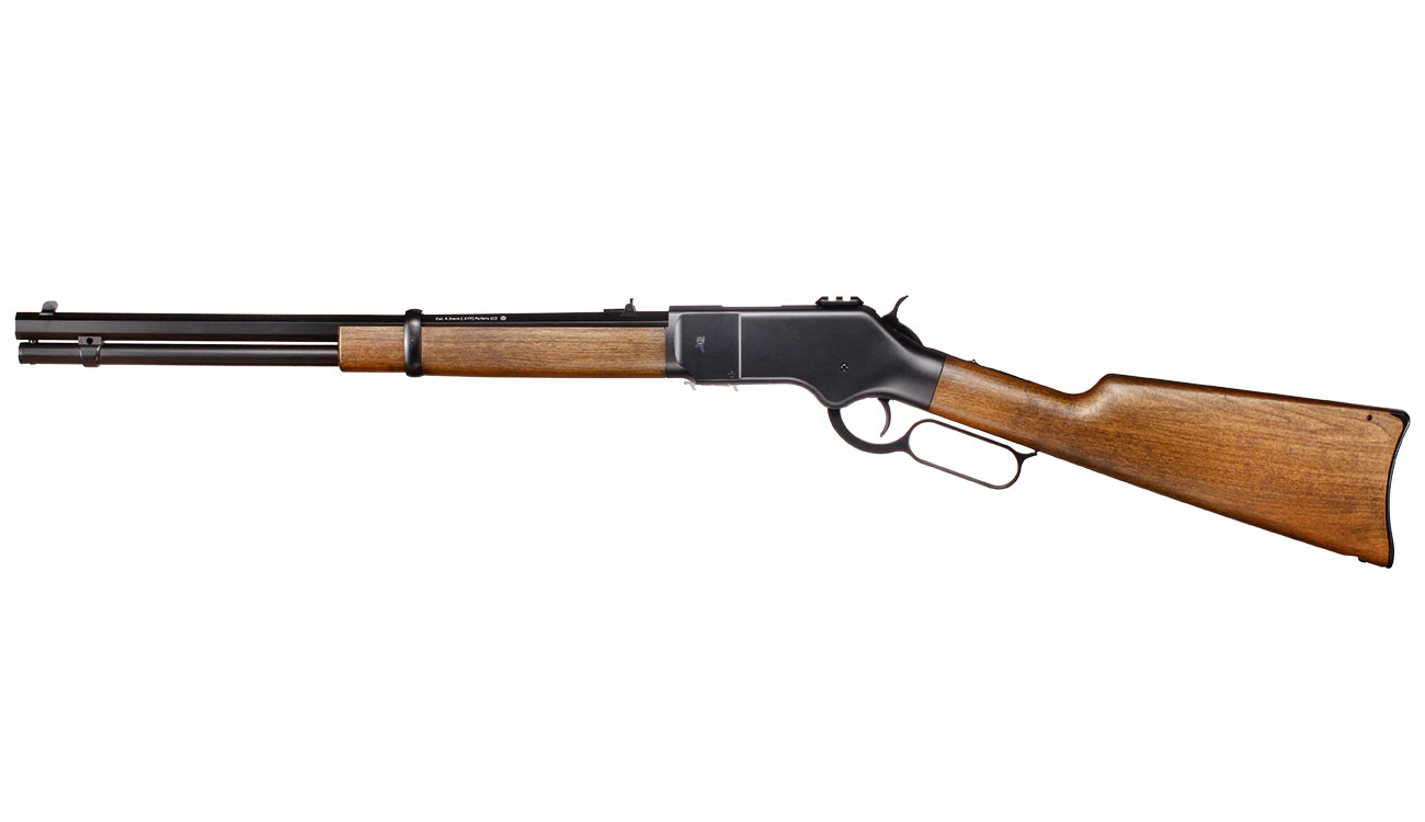 BARRA 1866 Classic Lever Action CO2 Unterhebelspanner Luftgewehr Kal. 4,5 mm Diabolo Holzoptik