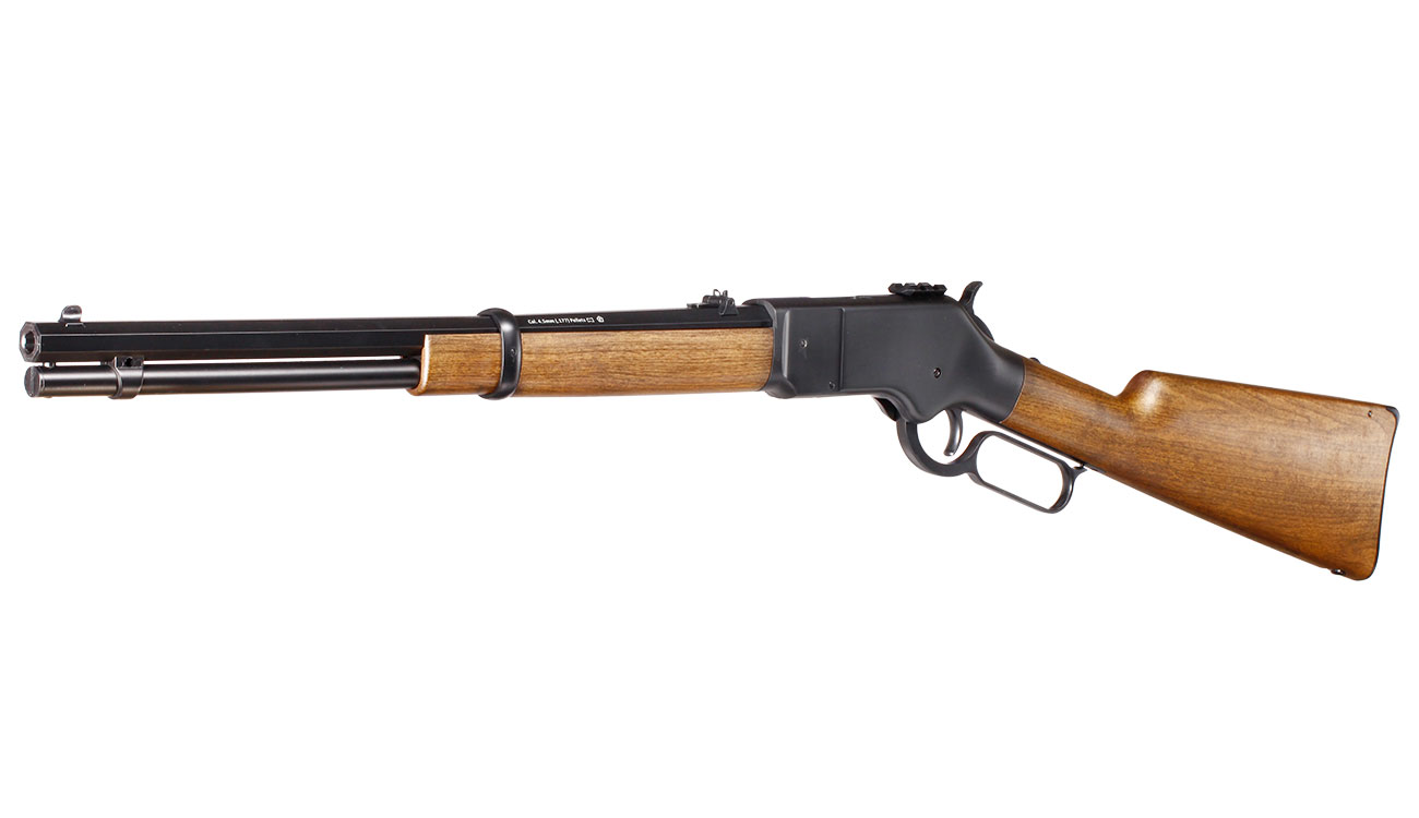 BARRA 1866 Classic Lever Action CO2 Unterhebelspanner Luftgewehr Kal. 4,5 mm Diabolo Holzoptik Bild 1