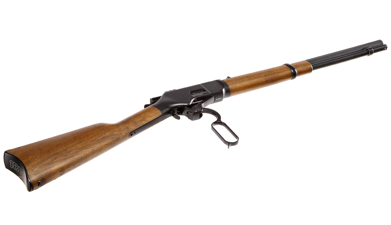BARRA 1866 Classic Lever Action CO2 Unterhebelspanner Luftgewehr Kal. 4,5 mm Diabolo Holzoptik Bild 11