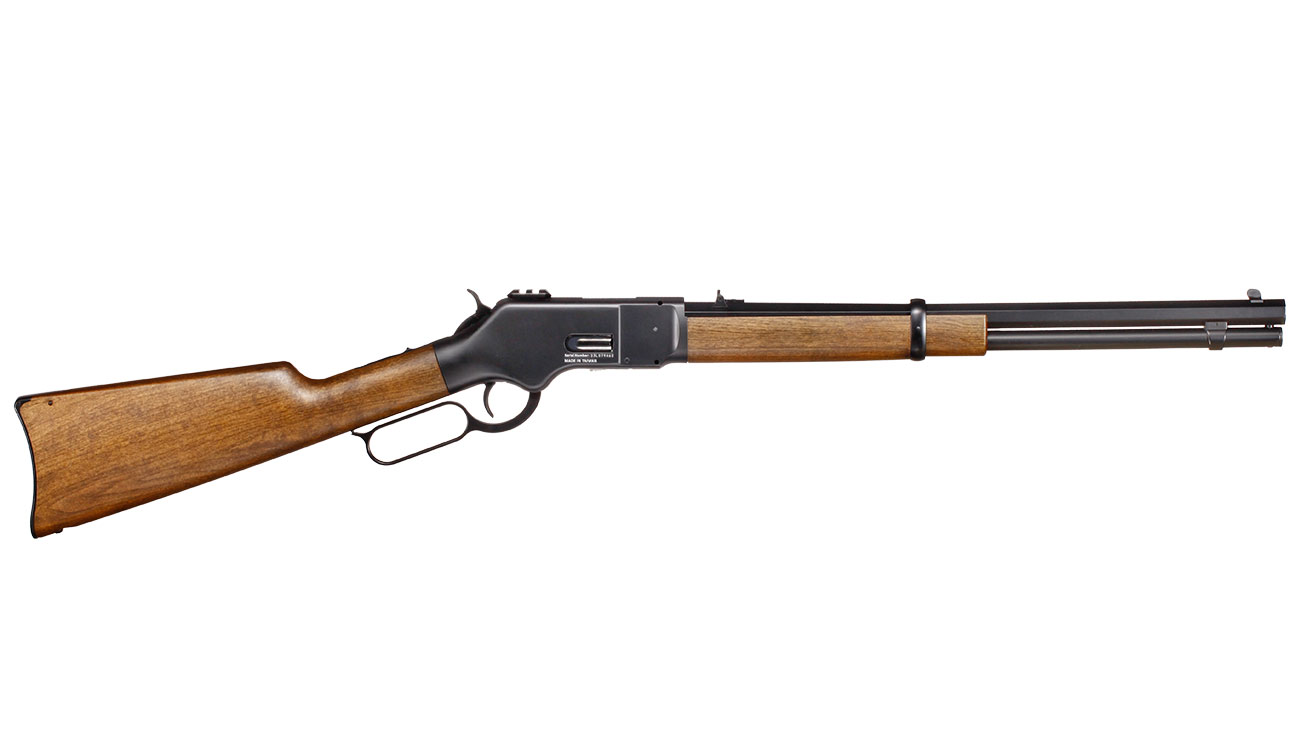 BARRA 1866 Classic Lever Action CO2 Unterhebelspanner Luftgewehr Kal. 4,5 mm Diabolo Holzoptik Bild 4